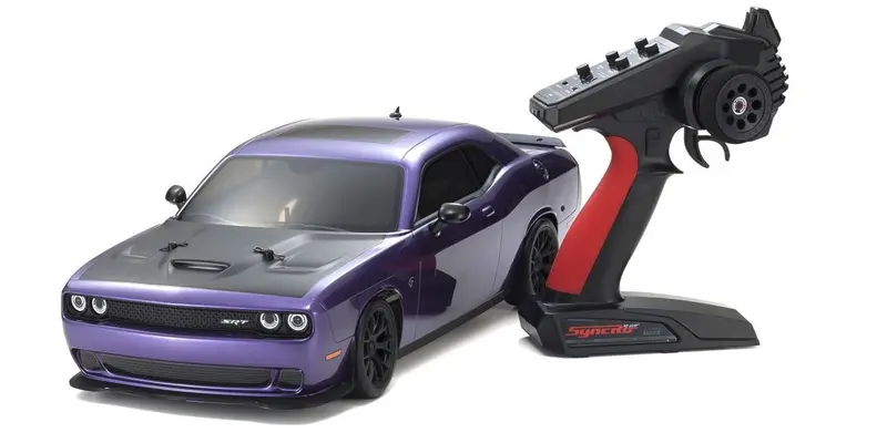 Kyosho - Fazer Mk2 2015 Purple Dodge Challenger 1/10 Readyset 1