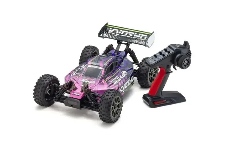 Kyosho - Inferno Neo 4.0Ve T1, Purple, W/Kt-231P+, 4Wd Readyset, Racing Buggy 1