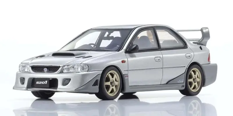 Kyosho - Kyosho Original Diecast 1/43 Subaru Impreza S201 (Silver) 1