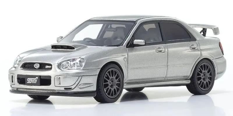 Kyosho - Kyosho Original Diecast 1/43 Subaru Impreza S203 (Gray) 1