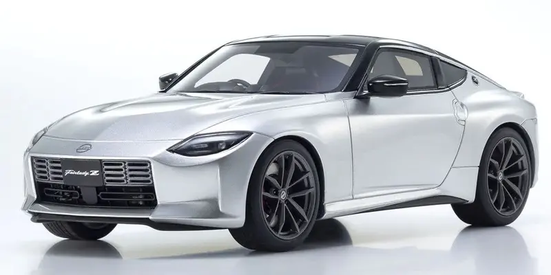 Kyosho - Kyosho Samurai Diecast 1/18 Nissan Fairlady Z (Silver) 1
