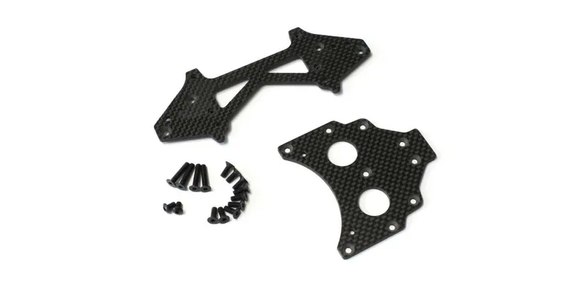 Kyosho - Long Wheelbase Rear Plate Set, 273Mm, Carbon 1