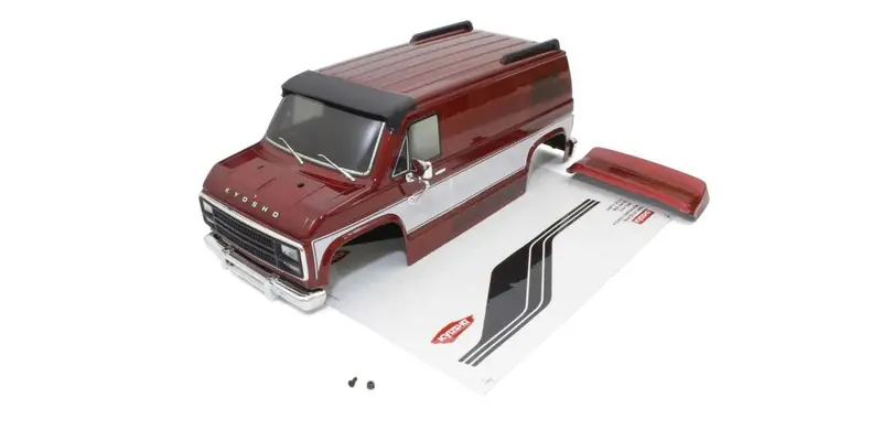 Kyosho - Mad Van Ve Decoration Body Set Red 1