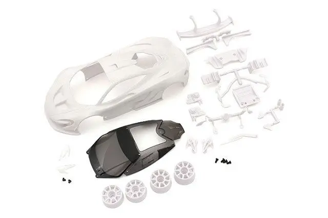 Kyosho - Mclaren P1 Gtr White Body Set W/ Wheels 1