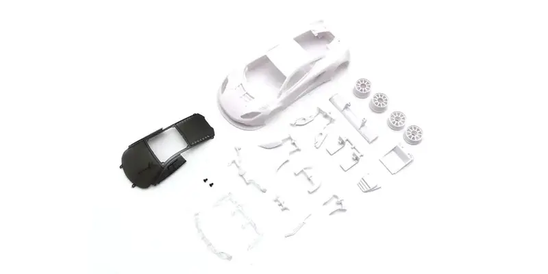 Kyosho - Mclaren12c Gt3 2013 White Body Set With Rim For Rwd 1