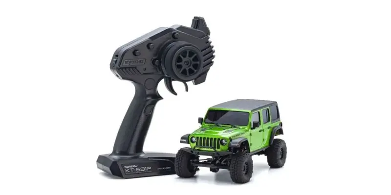 Kyosho - Mini-Z 4X4 Jeep Wrangler Unlimited Rubicon W/Interco Tires Mojito 1