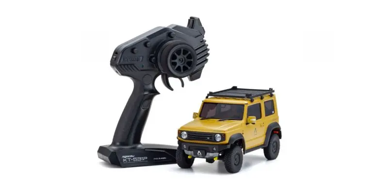 Kyosho - Mini-Z 4X4 Series Ready Set Suzuki Jimmy Sierra Apio Jimny Ts4 Light Brown With Led Light Set 1
