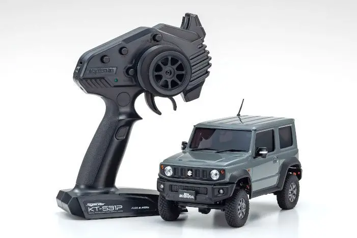 Kyosho - Mini Z 4X4 Suzuki Jimny, Sierra Medium Gray, Mx-01 Readyset 1