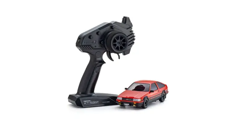Kyosho - Mini-Z Awd Readyset Toyota Corolla Levin Ae86 Red/Black 1