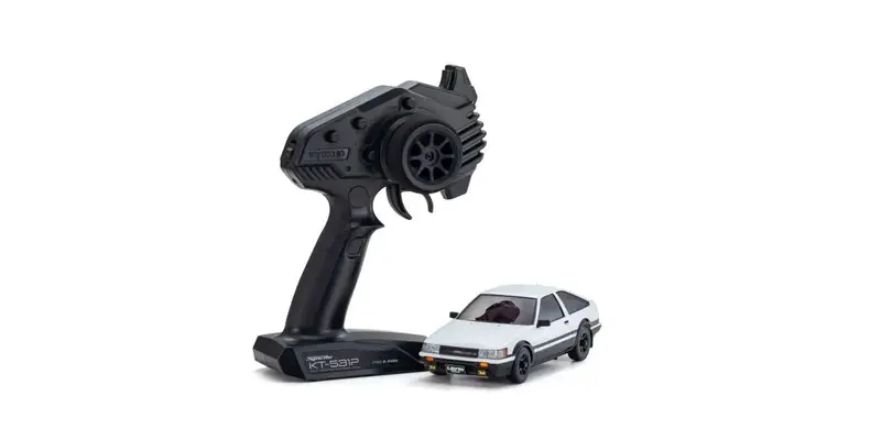 Kyosho - Mini-Z Awd Readyset Toyota Corolla Levin Ae86 White/Black 1