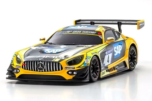 Kyosho - Mini-Z Rwd Mr-03 Readyset Mercedes-Amg Gt3 No.4 24H Nurburgring 2018 1