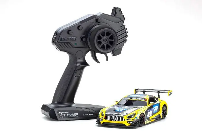 Kyosho - Mini-Z Rwd Mr-03 Readyset Mercedes-Amg Gt3 No.4 24H Nurburgring 2018 2