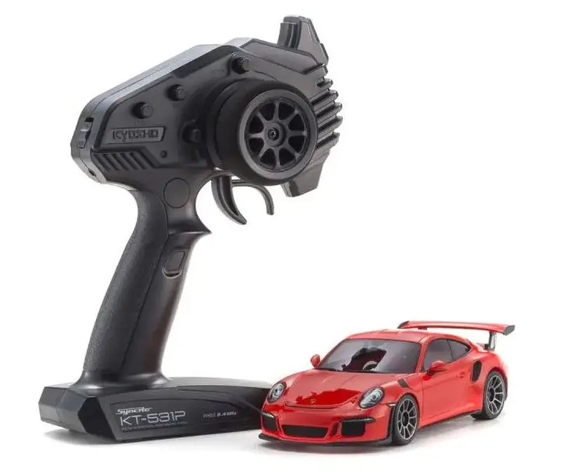 Kyosho - Mini-Z Rwd Porsche 911 Gtr Rs Mr-04 Readyset, Lavaorange 1