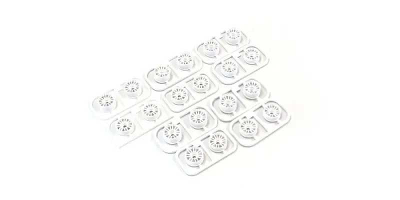 Kyosho - Multi Offset Wheel Set Ii (White/Rays Re30) 1