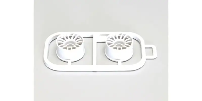Kyosho - Multi Wheel Ii W/Offset 1.0 (White/Re30/2Pcs) 1
