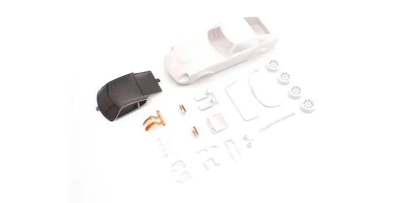 Kyosho - Nissan Fairlady 240Zg White Body Set (W/Rim For Awd) 1
