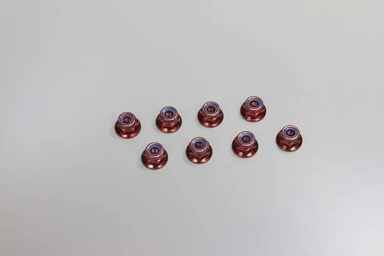 Kyosho - Nut, Flanged Nylon Steel (M4x5.6) 1