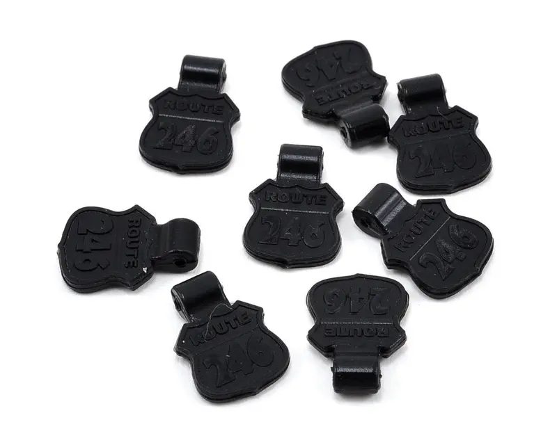 Kyosho - R246 Rubber Knob For Body Pin 6Mm / 8Pcs 1