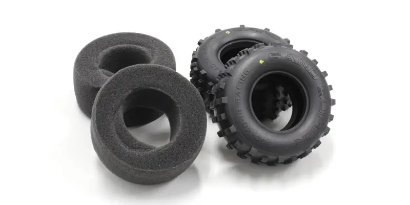 Kyosho - Rear Tire (Medium/2Pcs/With Inner/ Scorpion 2014) 1