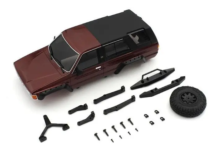 Kyosho - Red Metallic Toyota 4 Runner Body For Mini-Z 4X4 1