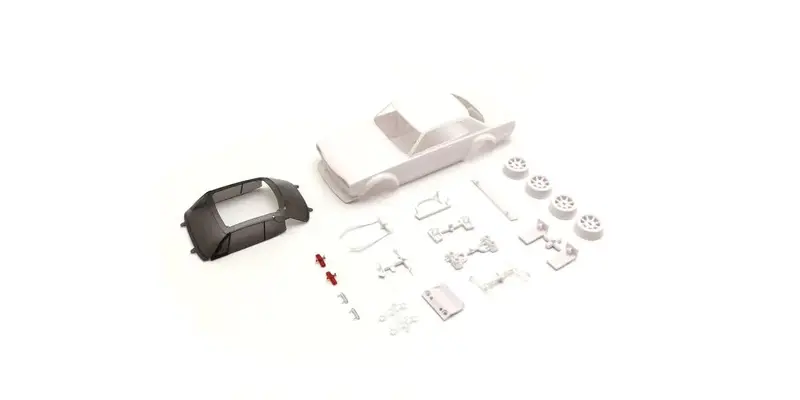 Kyosho - Skyline Gt-R Kpgc10 Racing 1972 White Body Set 1