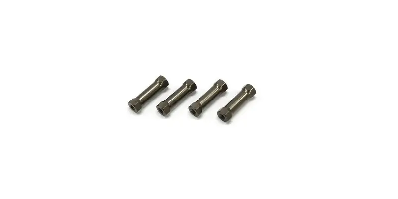 Kyosho - Sp Aluminum Radio Post (Gunmetal/4Pcs/Mp9) 1