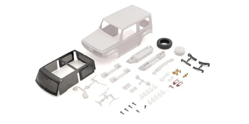 Kyosho - Suzuki Jimny Sierra White Body Set 1