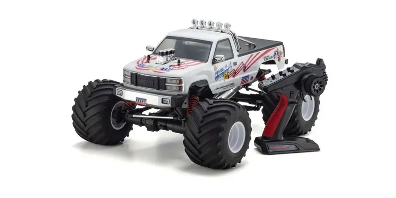 Kyosho - Usa 1 Nitro 1/8 Scale Radio Controlled Monster Truck W/ .25 Engine 1