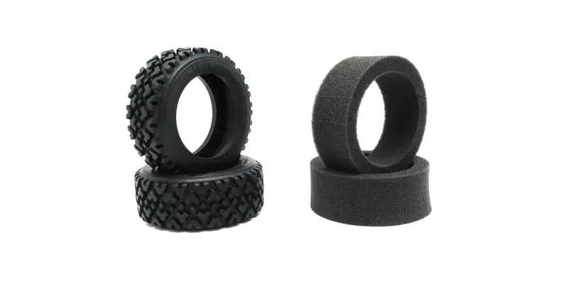 Kyosho - Vintage Rally Tire Fz02-R (M), 2Pcs 1
