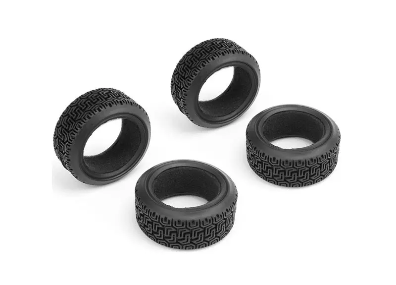 Louise R/C - 1/10 Rally Tires 26Mm (4Pcs), For Lrx Rally, Fits Ldx Drift, Ltx Touring 1