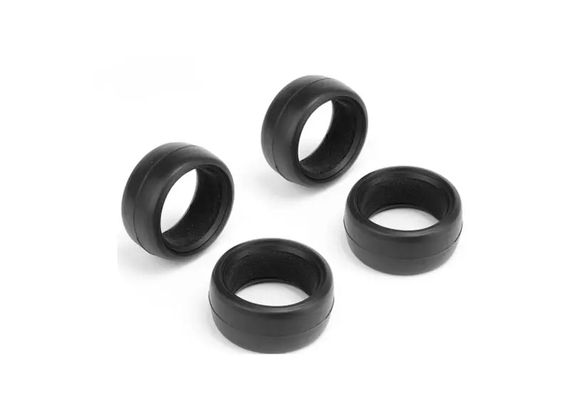Louise R/C - 1/10 Slick Tires 26Mm (4Pcs), Fits Ldx Drift, Lrx Rally, Ltx Touring 1