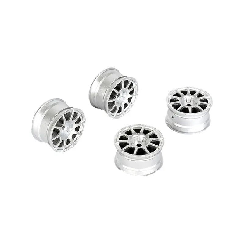 Louise R/C - 10 Spoke Wheel +1Mm (Silver), For Lmx 1