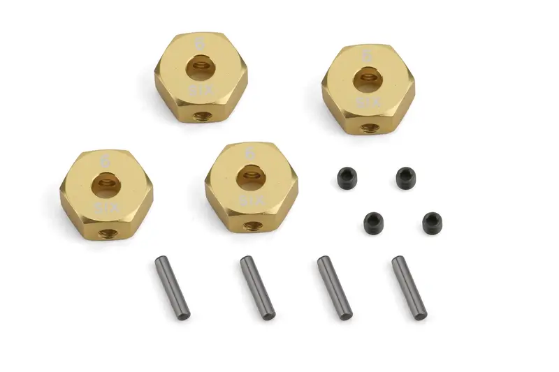 Louise R/C - 12Mm Hex Hub (6Mm), Fits Ldx Drift & Lrx Rally 1