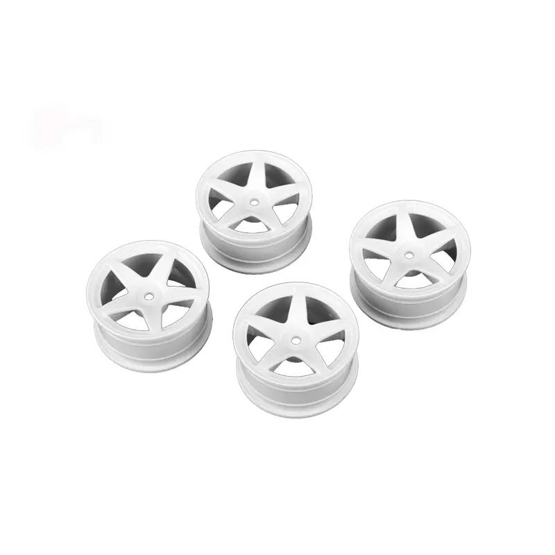 Louise R/C - 5 Spoke Wheel - White/26Mm (Et -0Mm), Fits Ldx Drift & Lrx Rally 1
