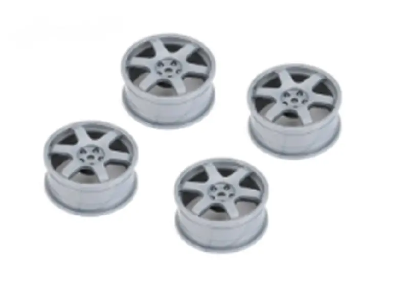 Louise R/C - 6 Spoke Wheel Gray / 24Mm (Et-0Mm), Fits Ldx Drift, Lrx Rally, Ltx Touring 1