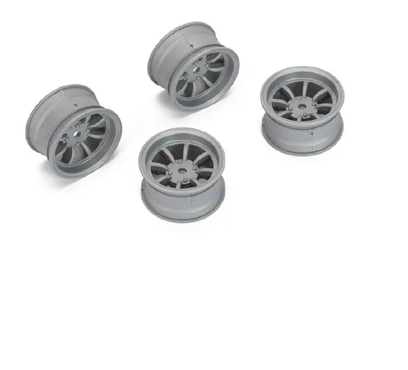 Louise R/C - 8 Spoke Wheel +4Mm (Gray), For Lmx 1