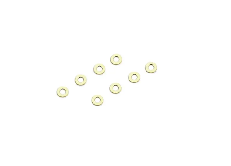 Louise R/C - Aluminum Spacer 3X6x0.5 (8Pcs), Fits Ldx Drift, Lrx Rally, Ltx Touring, Lmx 1
