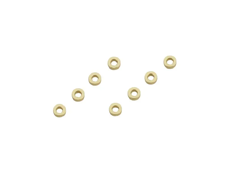 Louise R/C - Aluminum Spacer 3X6x2 (8Pcs), Fits Ldx Drift, Lrx Rally, Ltx Touring, Lmx 1