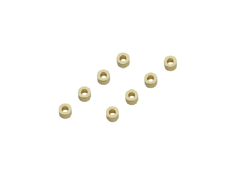 Louise R/C - Aluminum Spacer 3X6x4 (8Pcs), Fits Ldx Drift, Lrx Rally, Ltx Touring, Lmx 1