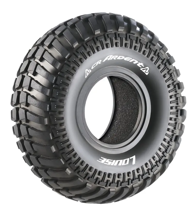 Louise R/C - Cr-Ardent 1/10 2.2" Crawler Tires, Super Soft, Front/Rear (2) 1