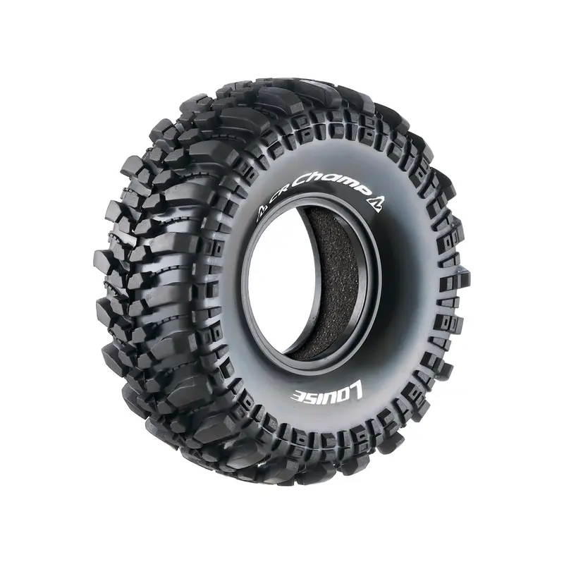 Louise R/C - Cr-Champ 1/10 1.9" Crawler Tires, Super Soft, Front/Rear (2) 1