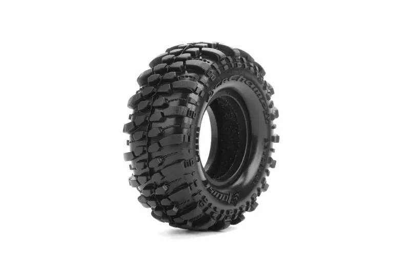Louise R/C - Cr-Champ 1/18, 1/24 1.0" Crawler Tires, Super Soft, Front/Rear (2) 1