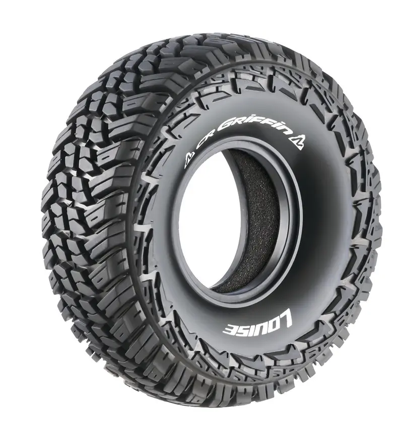 Louise R/C - Cr-Griffin 1/10 1.9" Crawler Tires, Super Soft, Front/Rear (2) 1