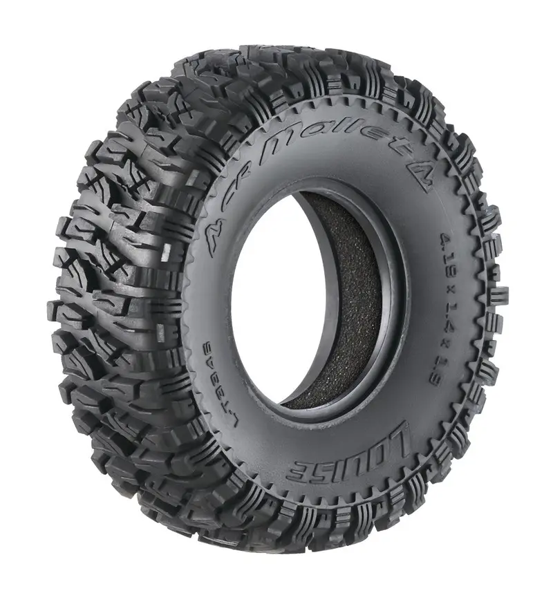 Louise R/C - Cr-Mallet 1/10  1.9" Crawler Class 1 Tires, 12Mm Hex, Super Soft, Front/Rear (2) 1
