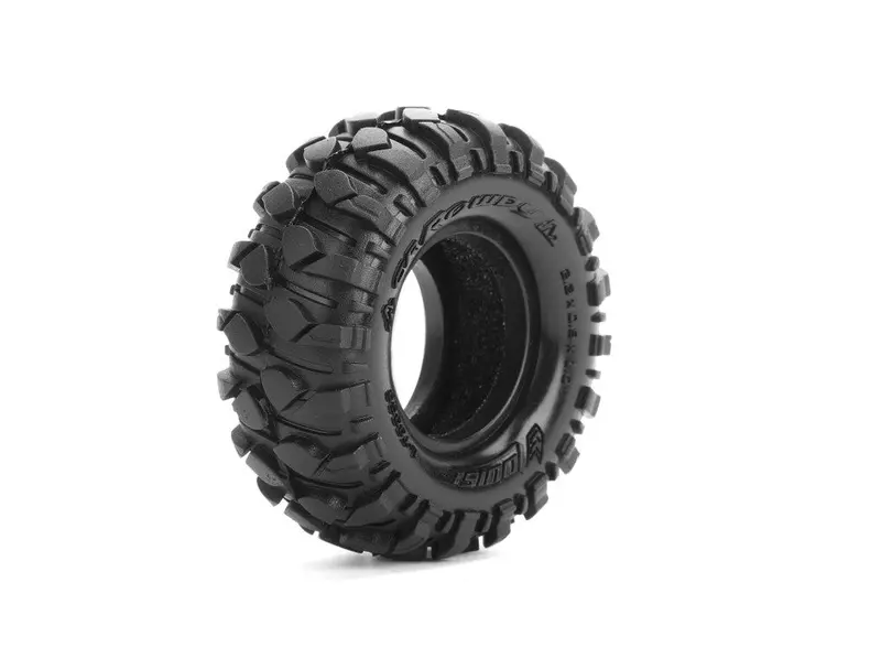 Louise R/C - Cr-Mallet 1/18, 1/24 1.0" Crawler Tires, 7Mm Hex, Super Soft, Front/Rear (2) 1