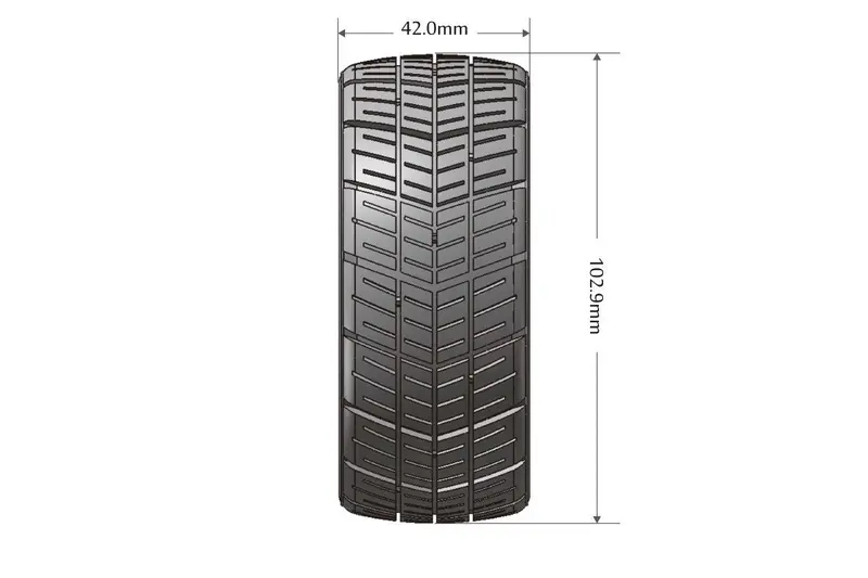 Louise R/C - Mft Gt-Shiv 1/8 Gt Tires, 17Mm Hex, Soft, Mounted On Black Spoke Rim, Front/Rear (2) 2