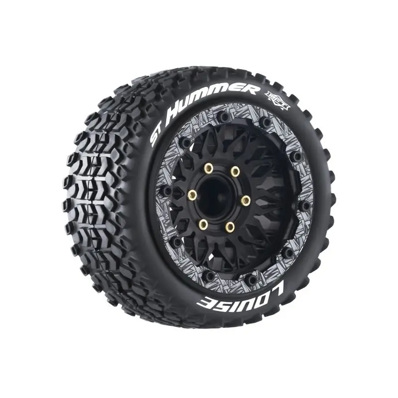 Louise R/C - Mft St-Hummer Soft 1/10 Stadium Truck, 0 & 1/2" Offset, 12, 14, 17Mm Removable Hex 1