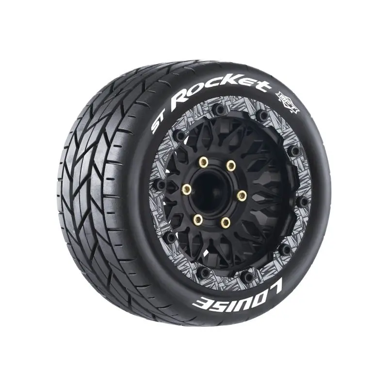 Louise R/C - Mft St-Rocket Soft 1/10 Stadium Truck, 0 & 1/2" Offset, 12, 14, 17Mm Removable Hex 1