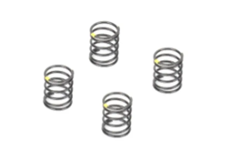 Louise R/C - Shock Spring (1.4X20) Yellow, Fits Ldx Drift, Ltx Touring, Lmx 1
