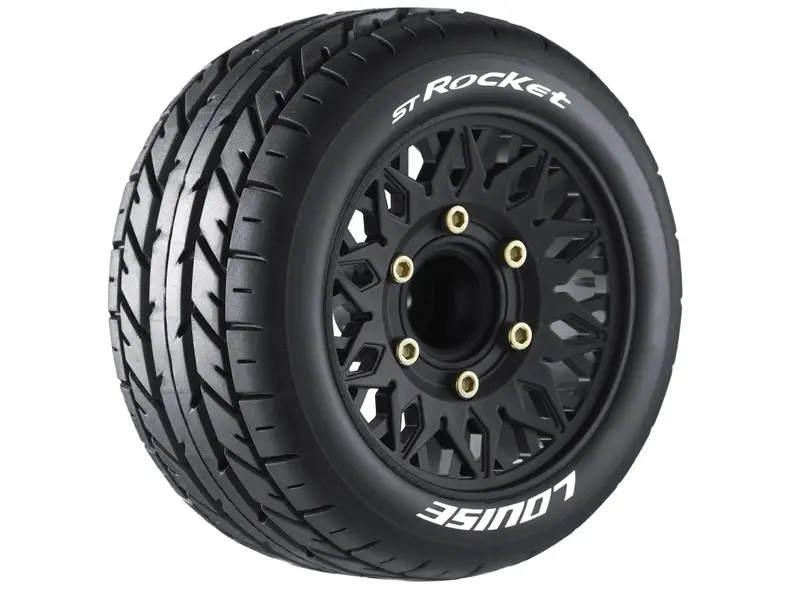 Louise R/C - St-Rocket Soft 1/10 Stadium Truck, 0 & 1/2" Offset, 12, 14, 17Mm Removable Hex Wheels 1